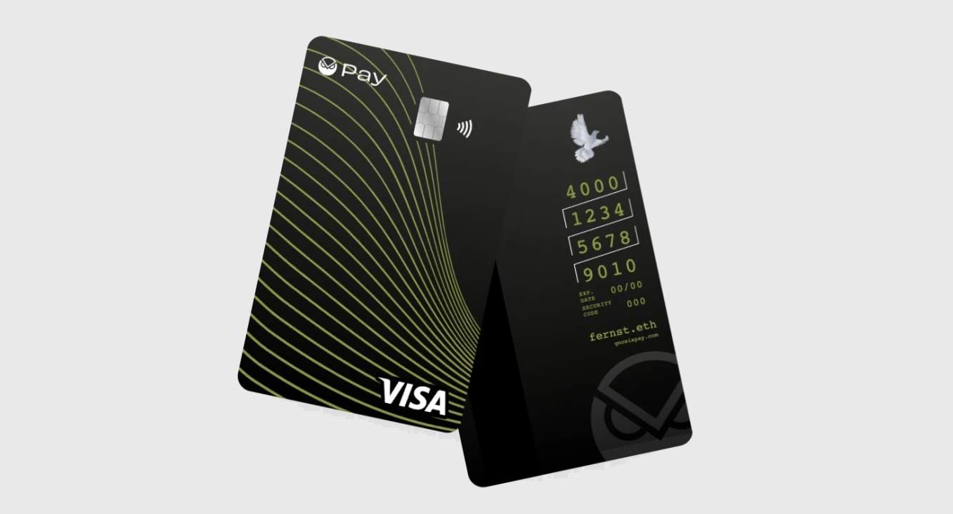 Gnosis annonce la première carte Visa crypto en auto-garde - Coins.fr