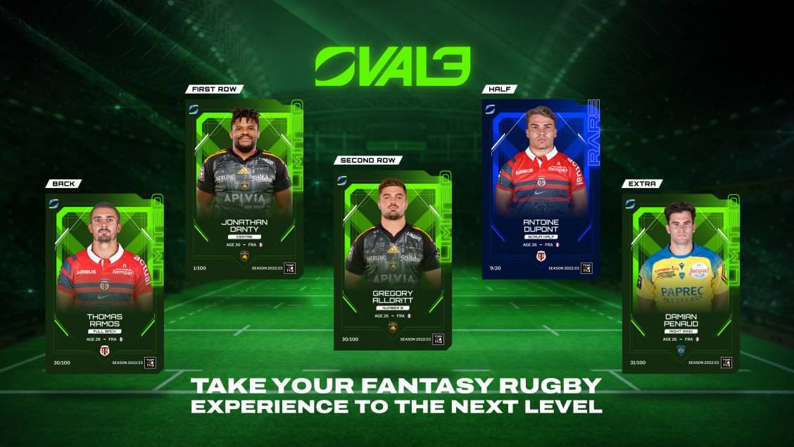 Le token du jeu de Fantasy Rugby Oval3 débarque sur Bitget